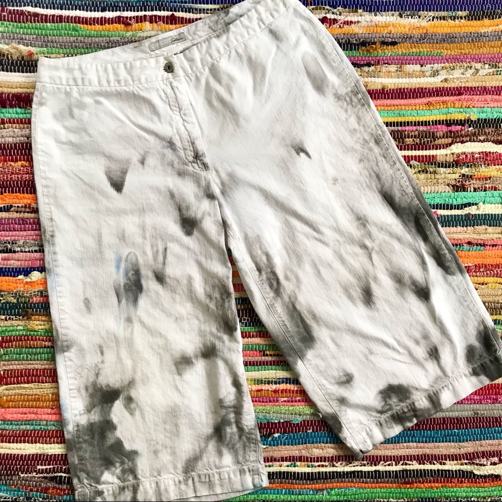 Chico's ~ One of a kind tie dye capris